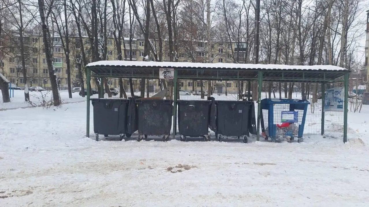На контейнерной площадке в Сергиево‑Посадском округе проведена проверка