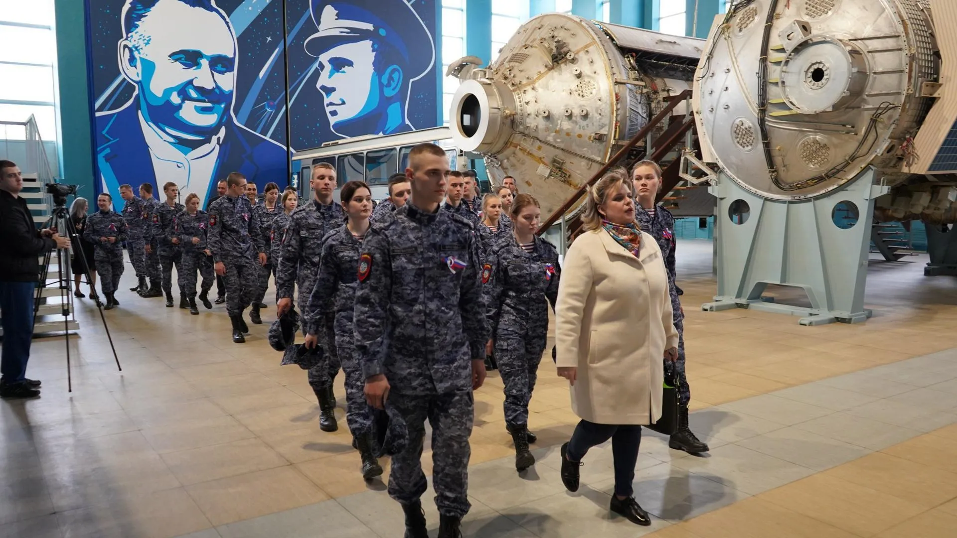 Центр подготовки космонавтов в Подмосковье посетили курсанты «Гвардейской смены»