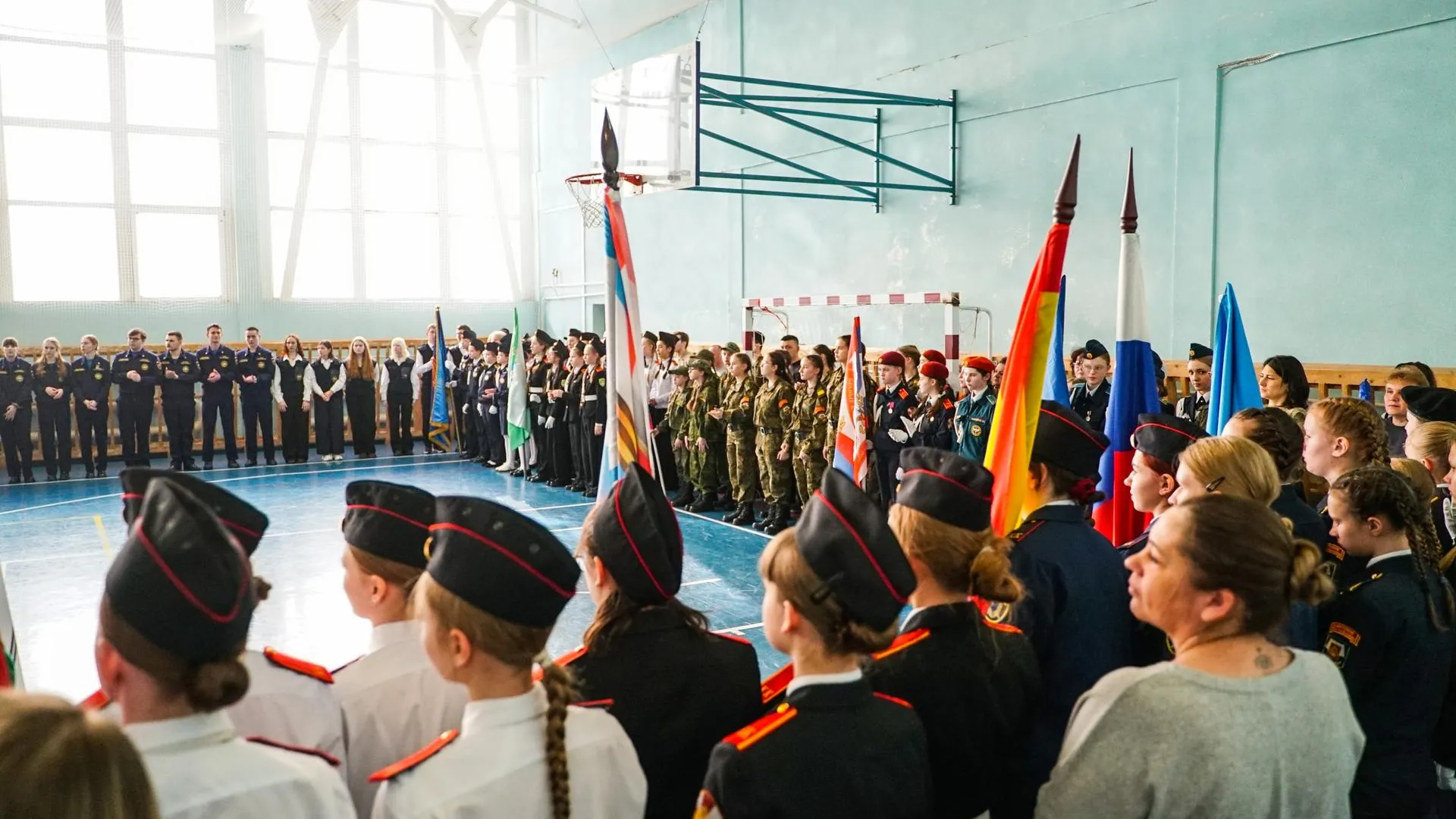 В Химках прошел конкурс «Девушки в погонах»