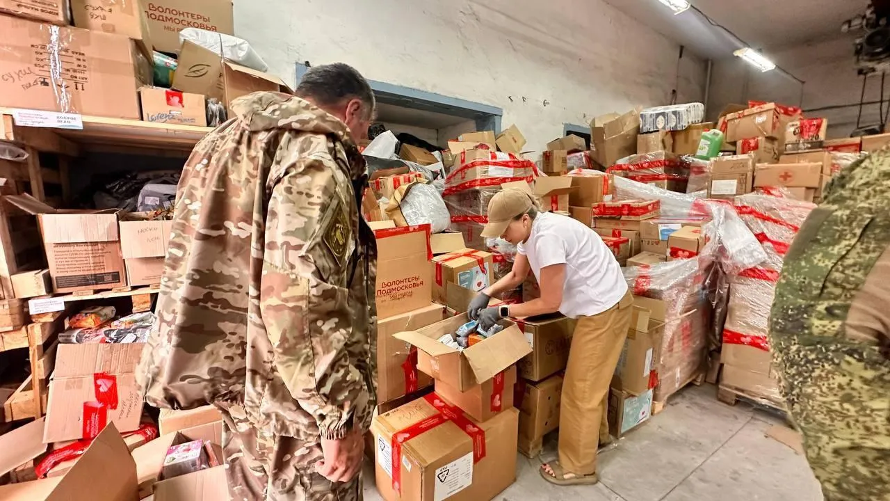 Одинцовские волонтеры доставили 20 тонн гуманитарной помощи в зону СВО