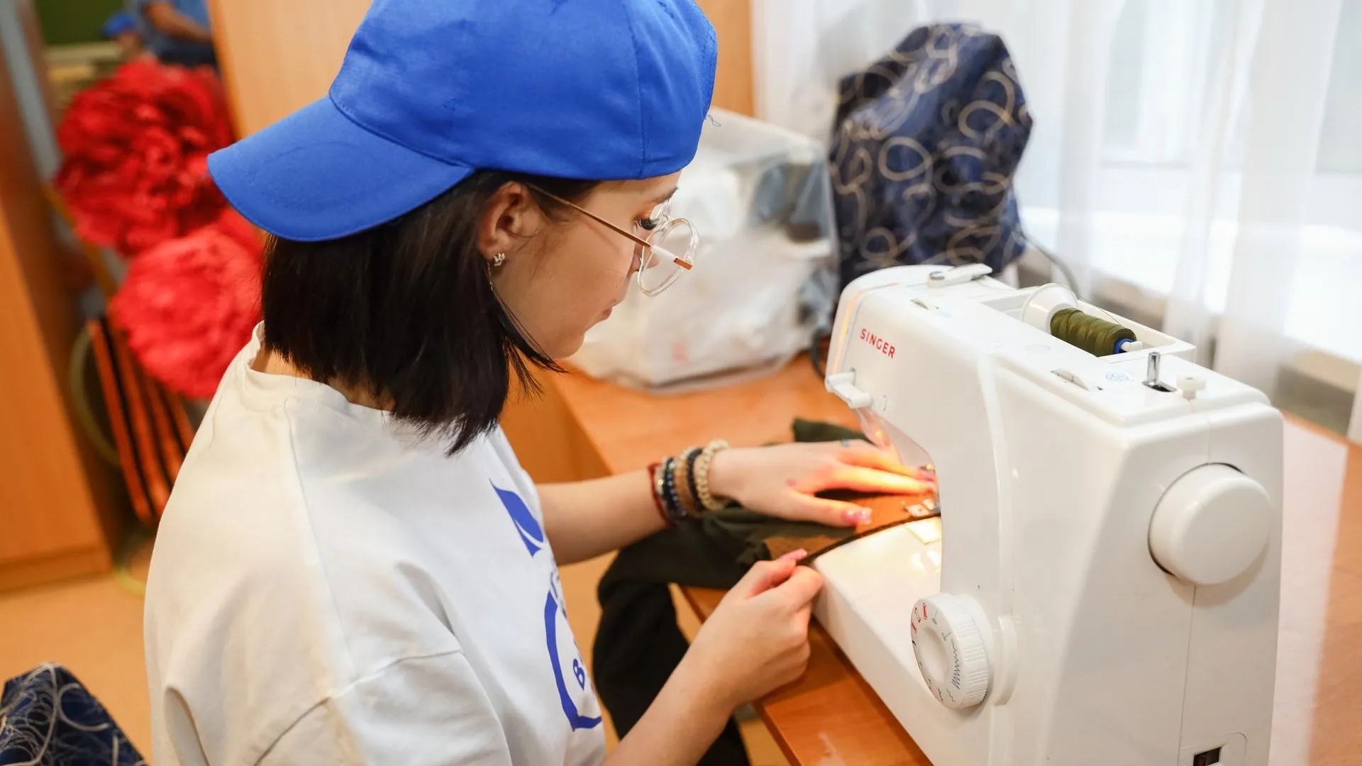 Подарок получили волонтеры Удельнинской школы-интерната Раменского округа