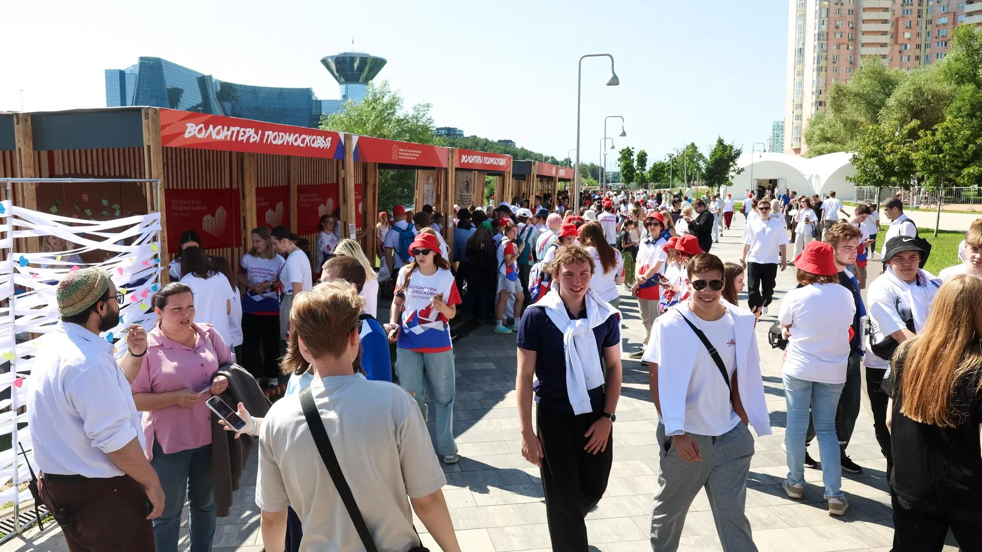 В Московской области проходит фестиваль движения «Волонтеры Подмосковья»