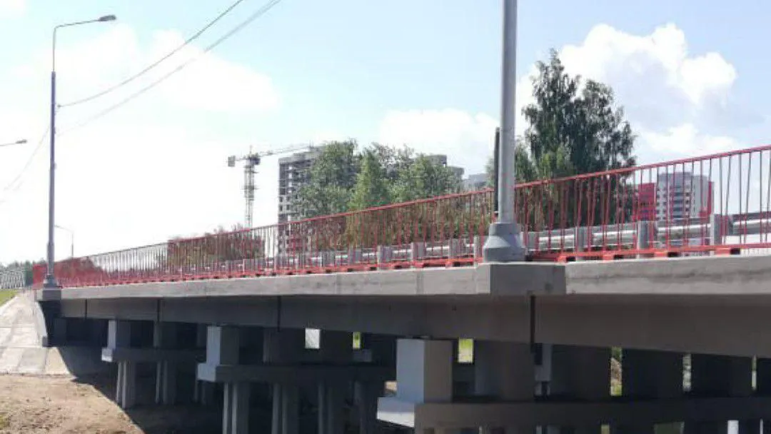 Мост через реку Учу в Ивантеевке отремонтировали