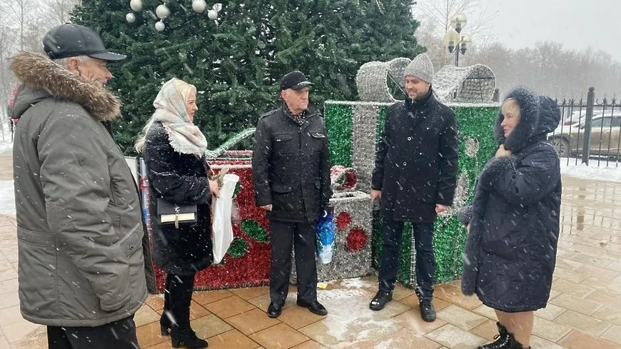 Депутат Госдумы поздравила с наступающим Новым годом совет ветеранов Люберец