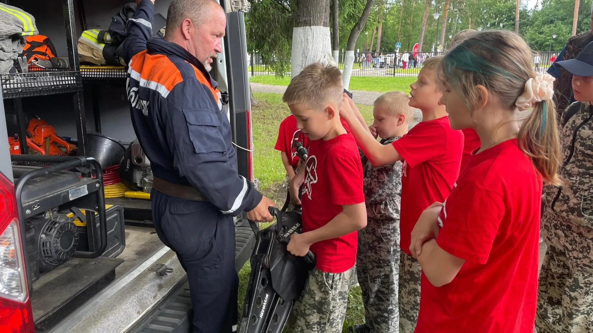 В Богородском округе 350 школьников отметили День защиты детей