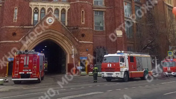 Еще один пожар произошел в здании Электрозавода в Москве