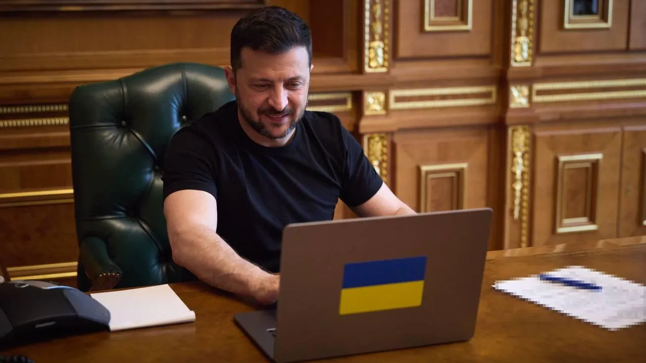 Телеграм-канал Владимира Зеленского