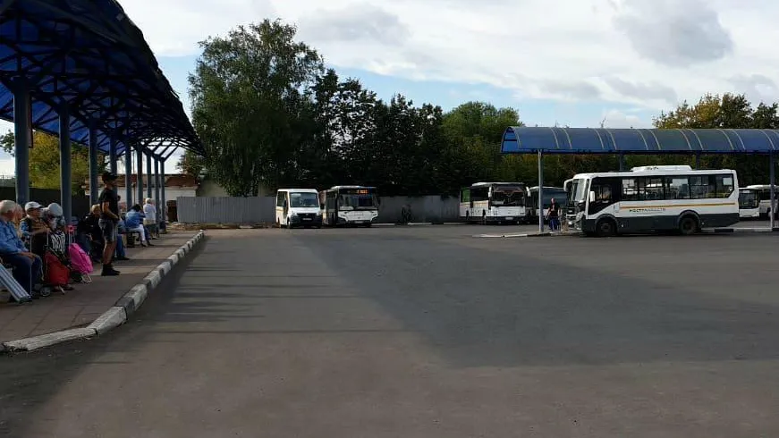 В Солнечногорске отремонтировали площадь автовокзала