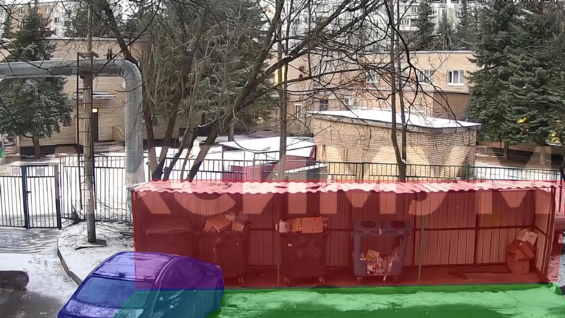 Свыше 600 случаев парковки у контейнерных площадок зафиксировано в Подмосковье