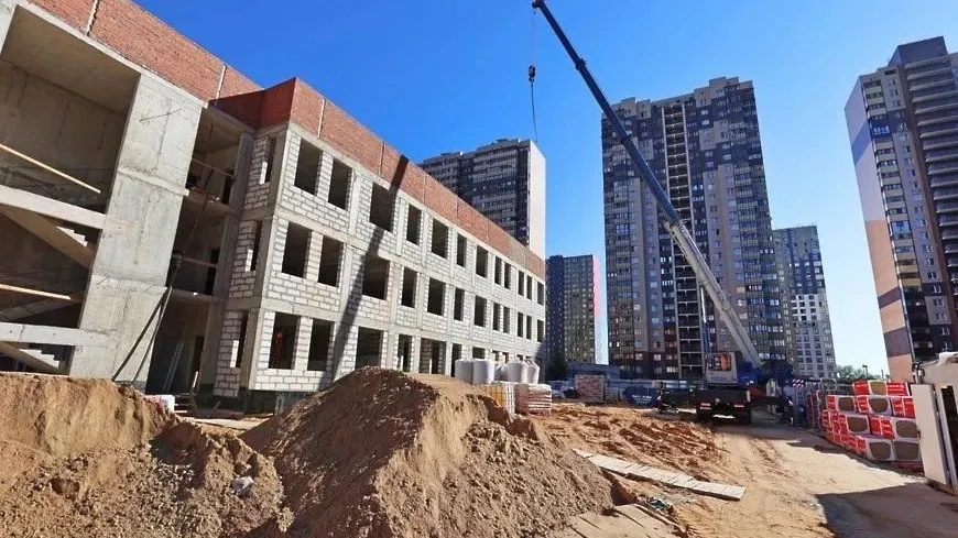 Детсад в 10А микрорайоне Реутова готов на 40%