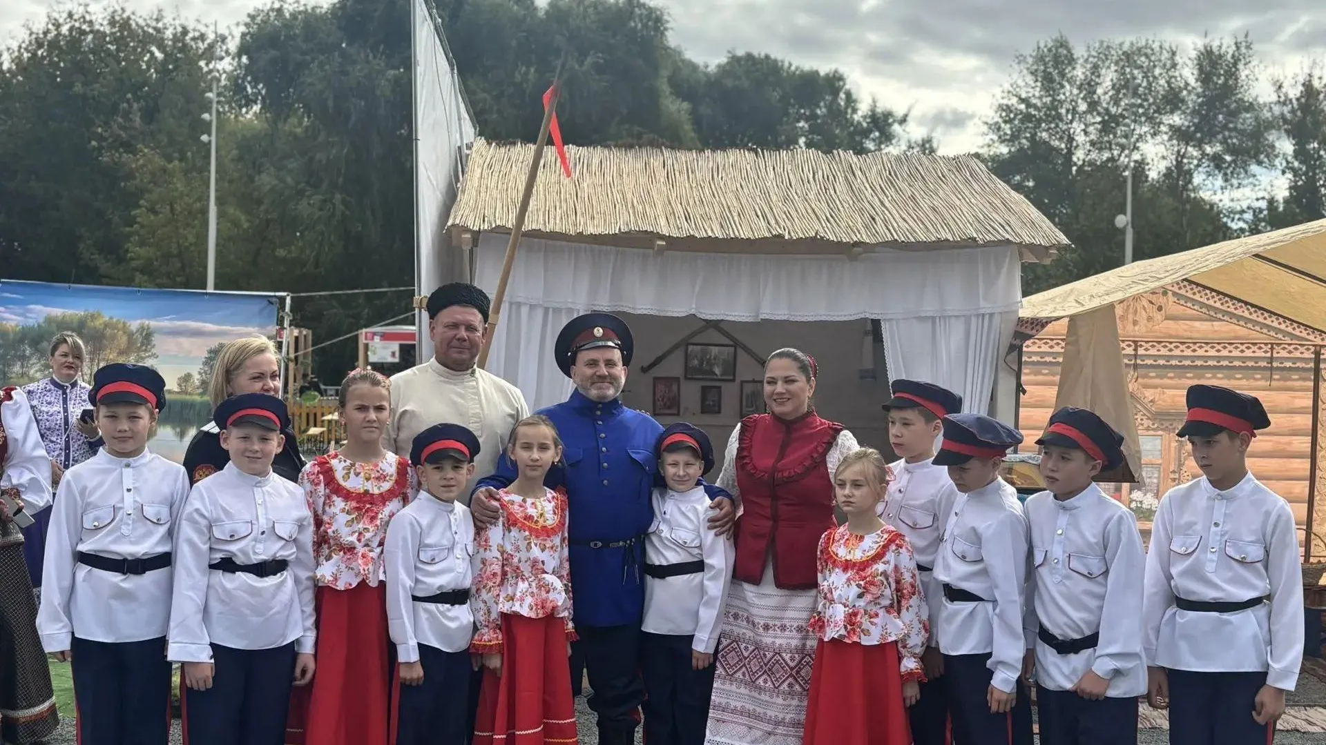 Казачата из Богородского округа выступили на фестивале в Москве