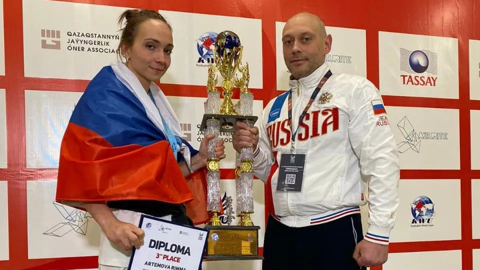 Спортсменка из Люберец заняла 3 место на чемпионате мира по киокусинкай в Казахстане