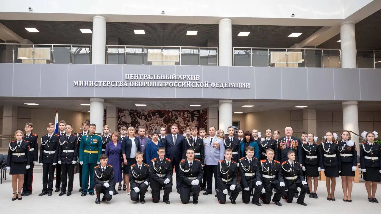 В Подольске более 30 гимназистов приняли в кадеты