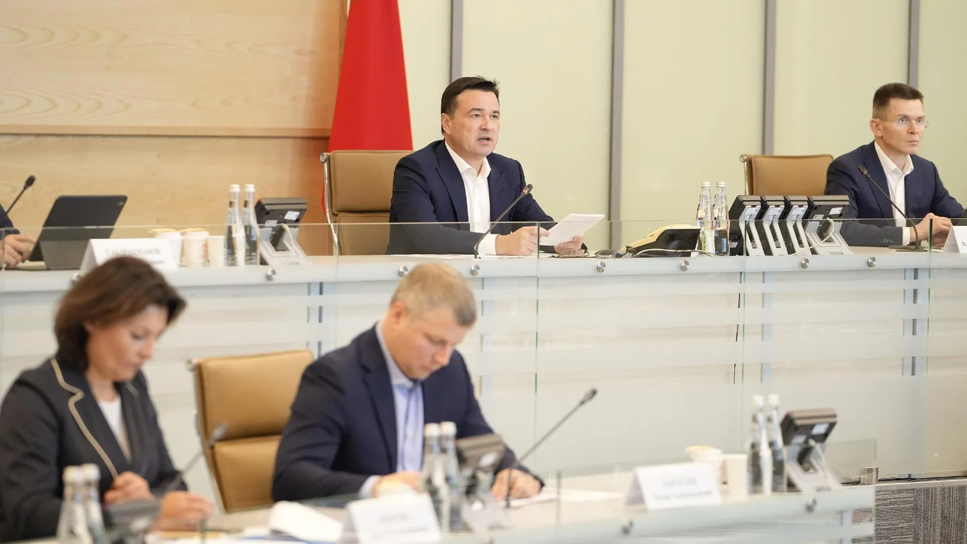 Андрей Воробьев подчеркнул важность своевременной доставки обмундирования мобилизованным