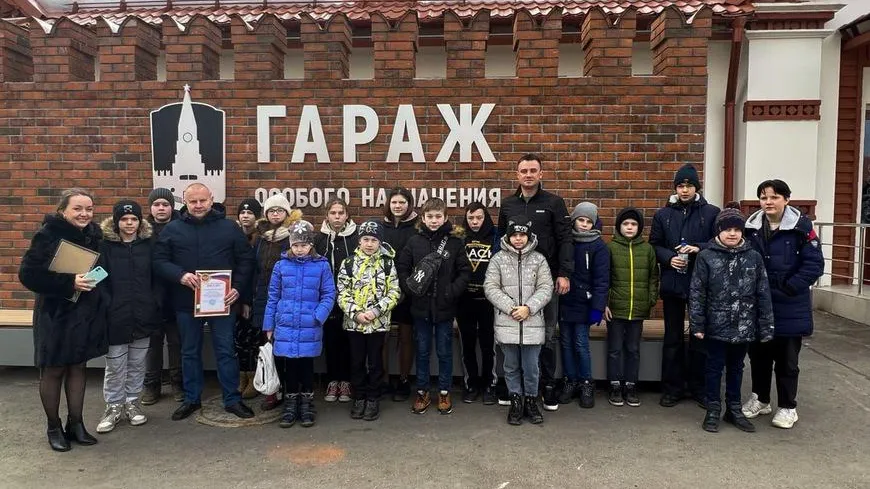 Воспитанники социального центра Мытищ побывали с экскурсией в музее ФСО России в Москве