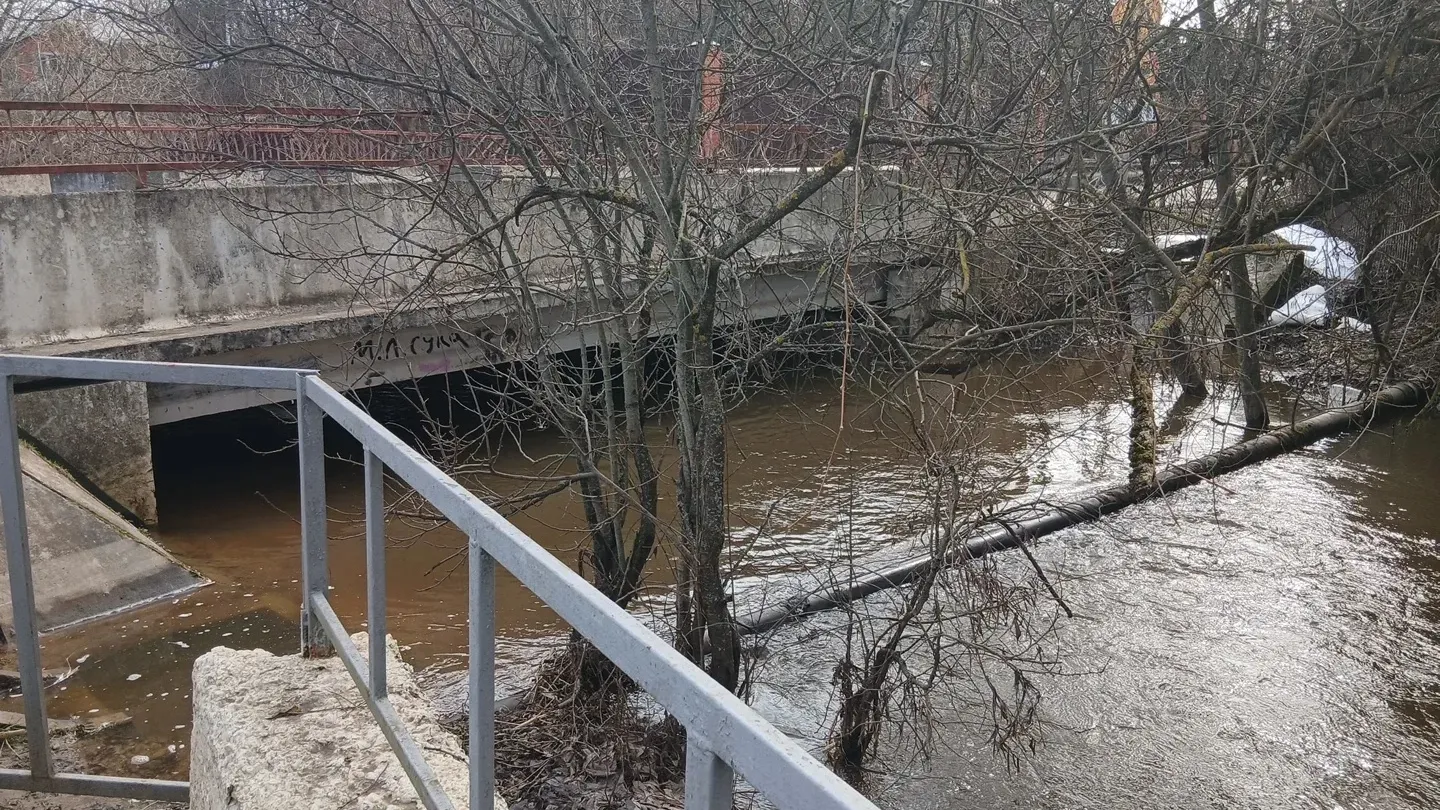В Красногорске уровень рек остается в пределах нормы