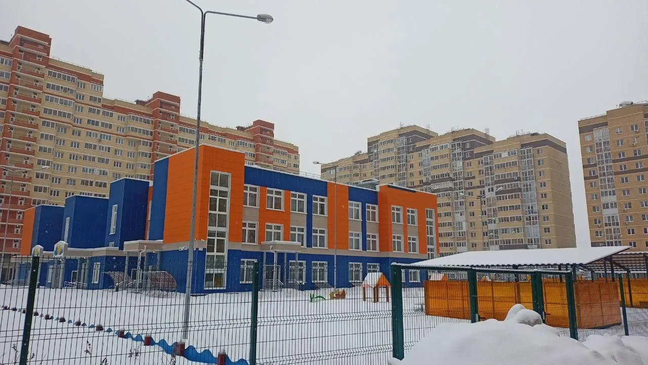 Детский сад построили в городском округе Лосино‑Петровский