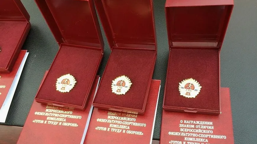 Школьникам Подольска торжественно вручили золотые знаки отличия ВФСК ГТО