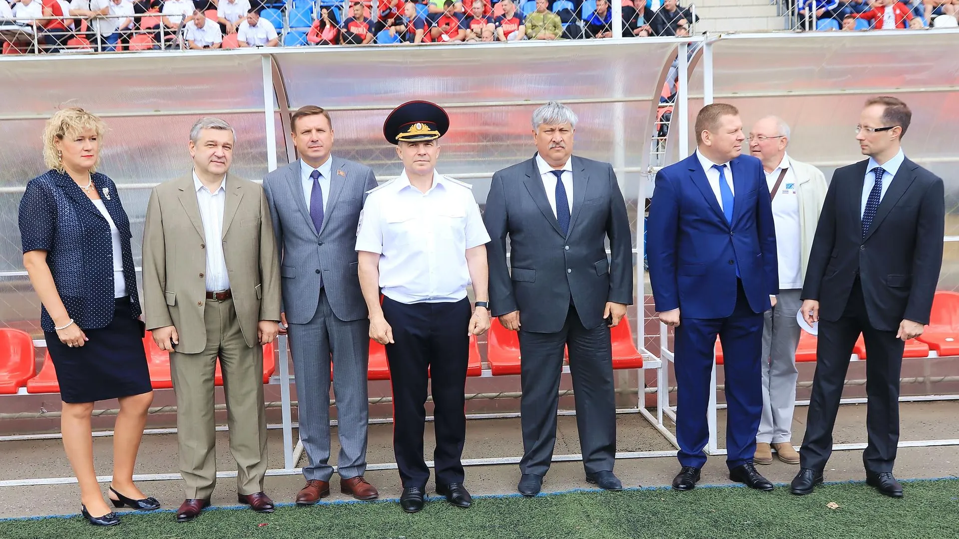 Пять спортивных состязаний провели на летней спартакиаде сотрудников ГИБДД в Мытищах