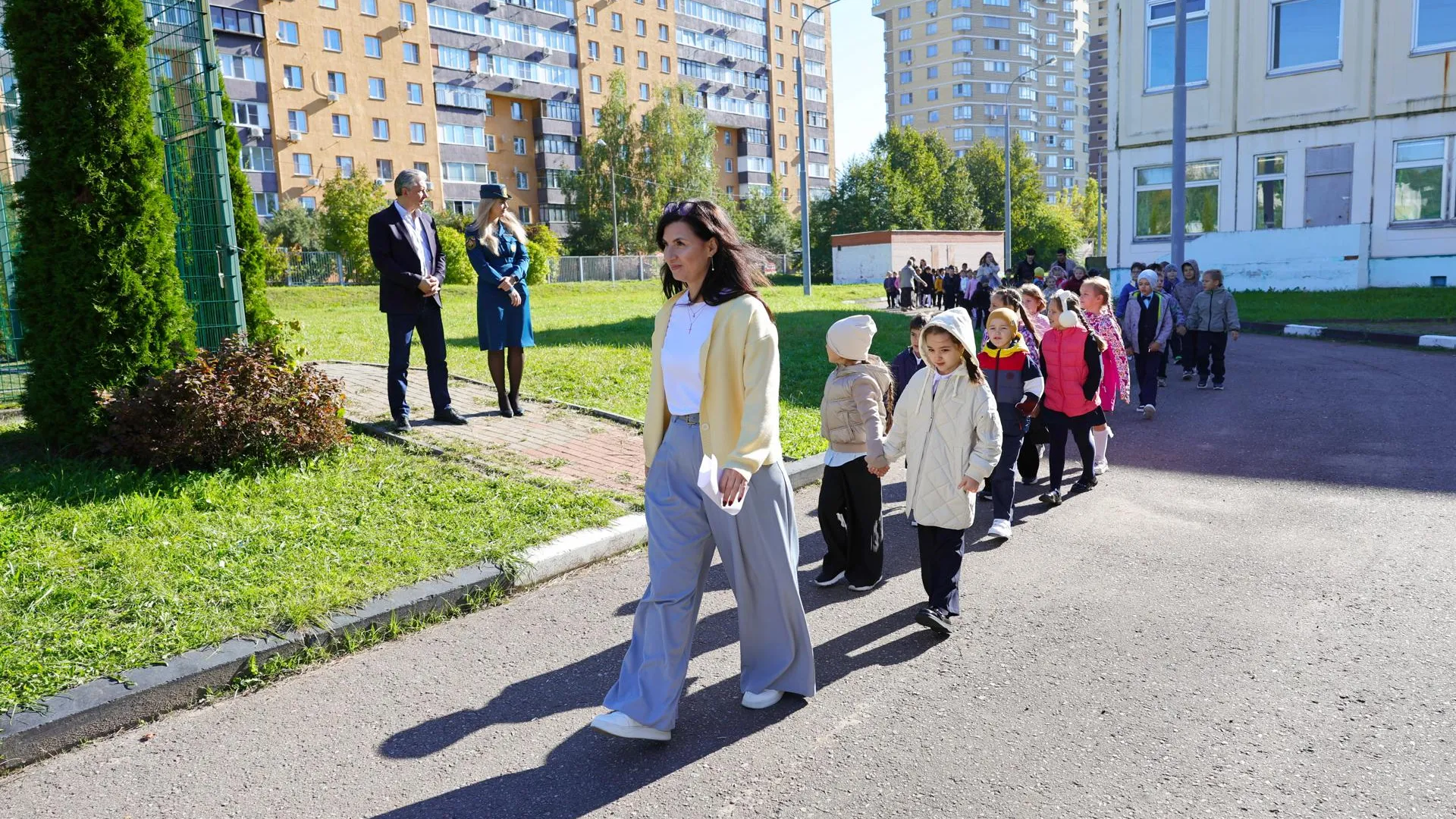 В Мытищах школа № 8 провела антитеррористические учения