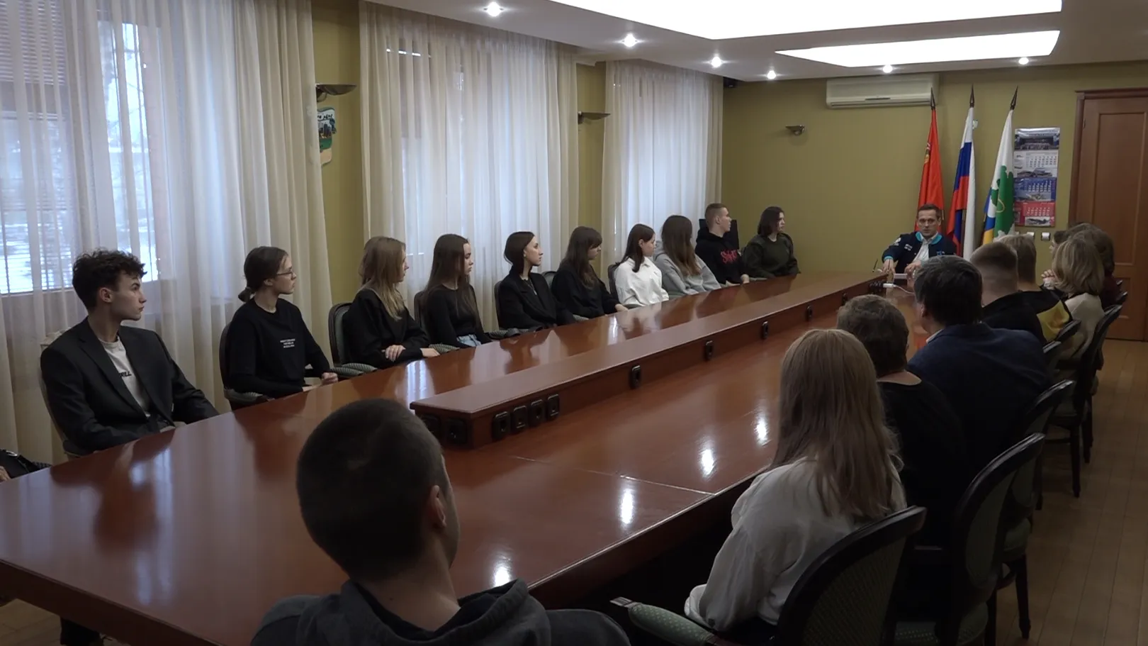 Мастер-класс от главы Дубны получили студенты — будущие управленцы