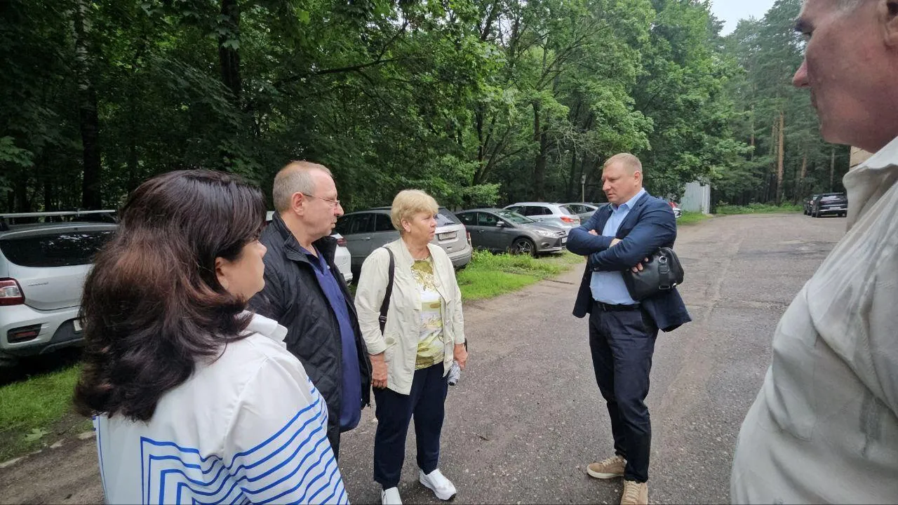 Глава Черноголовки провел встречу по благоустройству стационара городской больницы