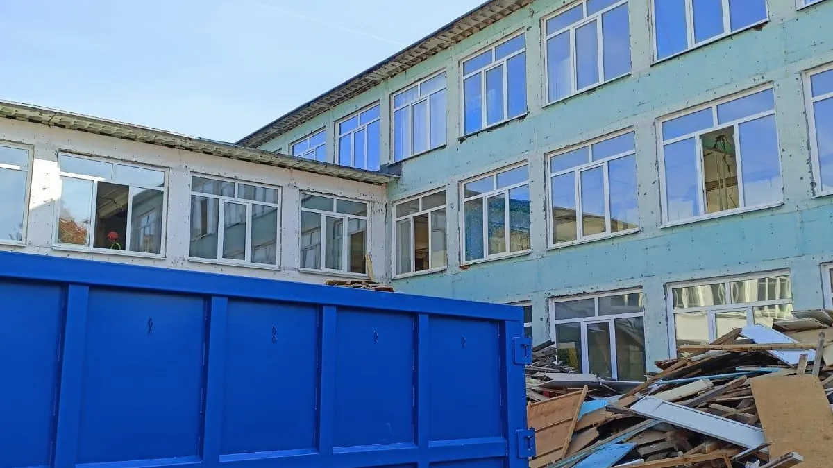 В школе Высоковска начался капремонт