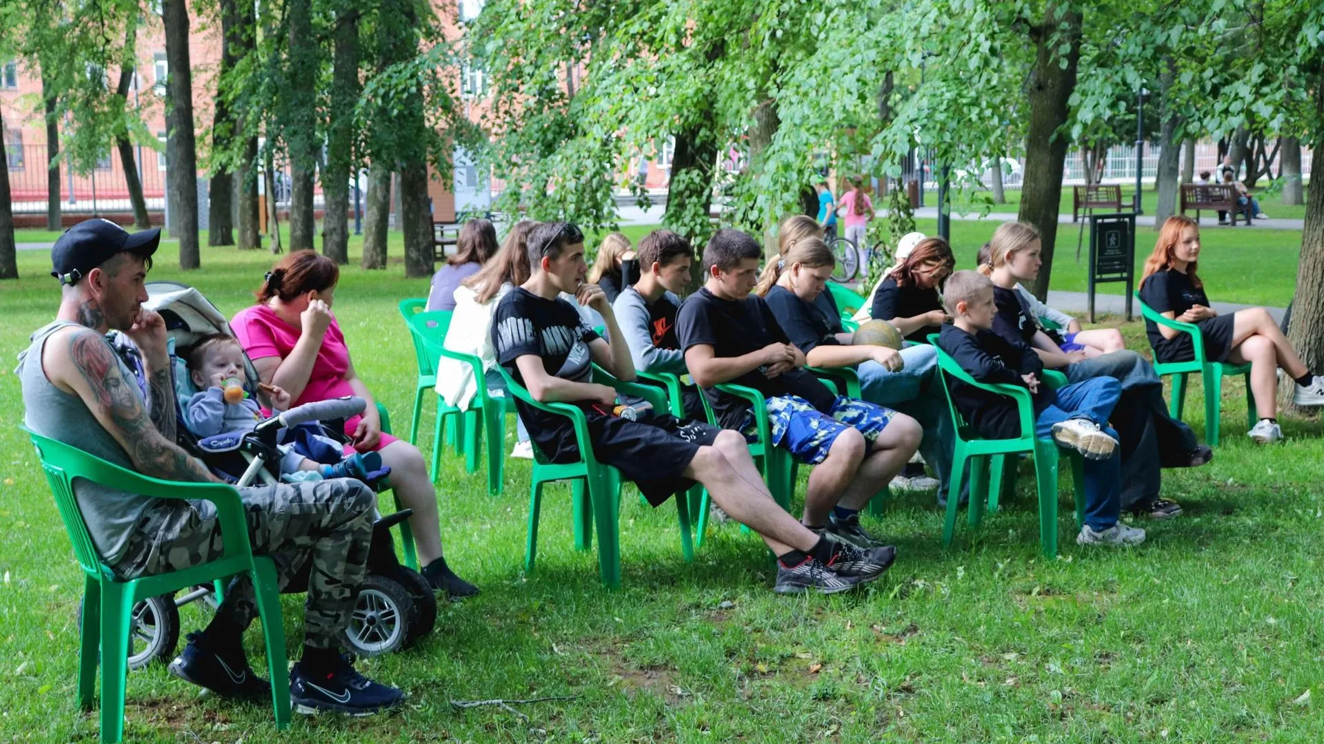 В Зарайском центральном парке культуры и отдыха состоялся «Интеллект-пикник»