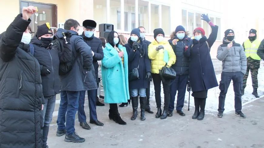 Около 420 дольщиков получили ключи от квартир в ЖК «Томилино» Люберец