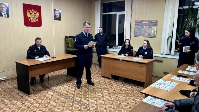 Участковые в Подольске отчитались перед населением о проделанной в 2022 году работе