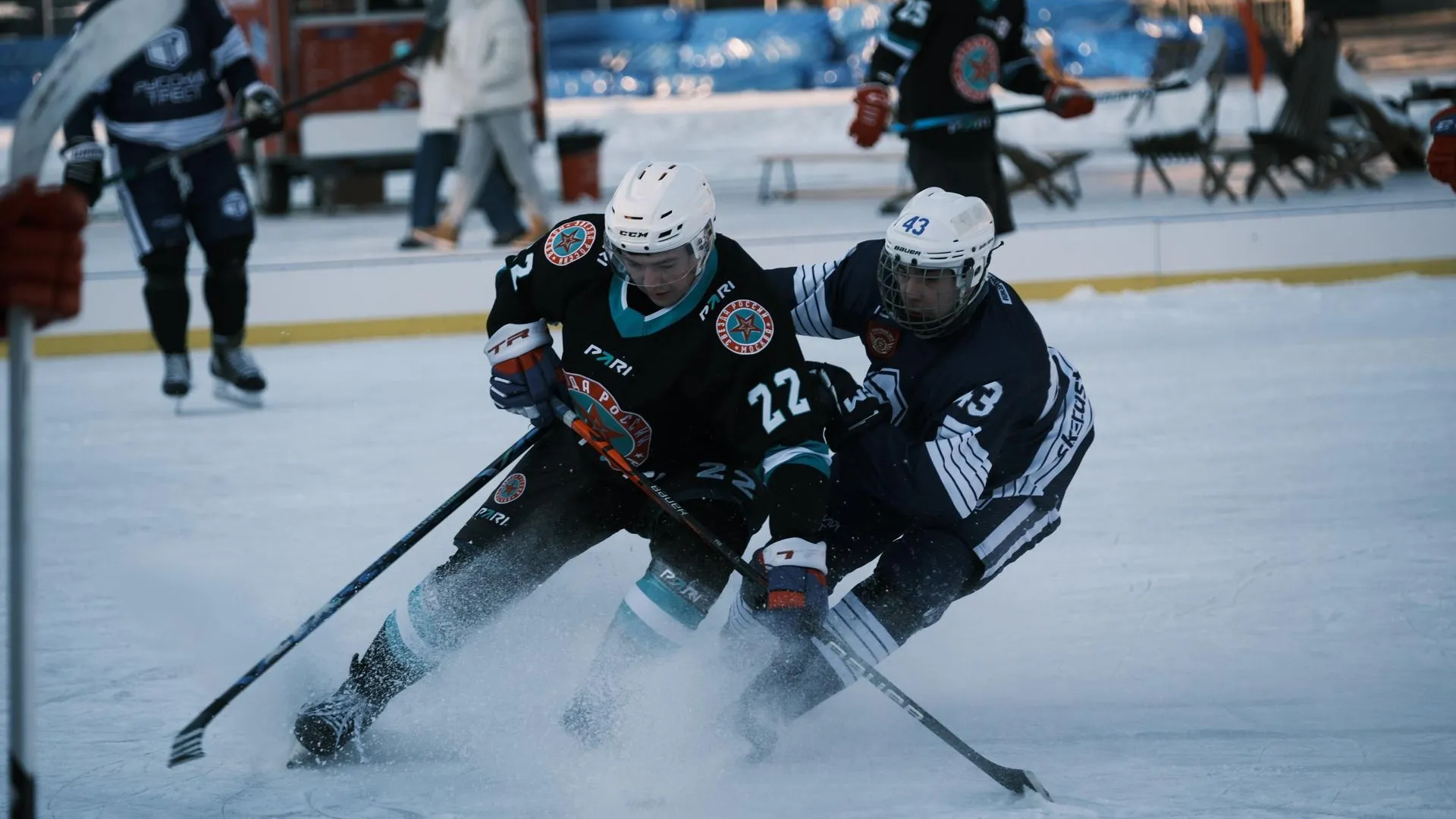 Команда из Балашихи приняла участие в турнире по Pond Hockey