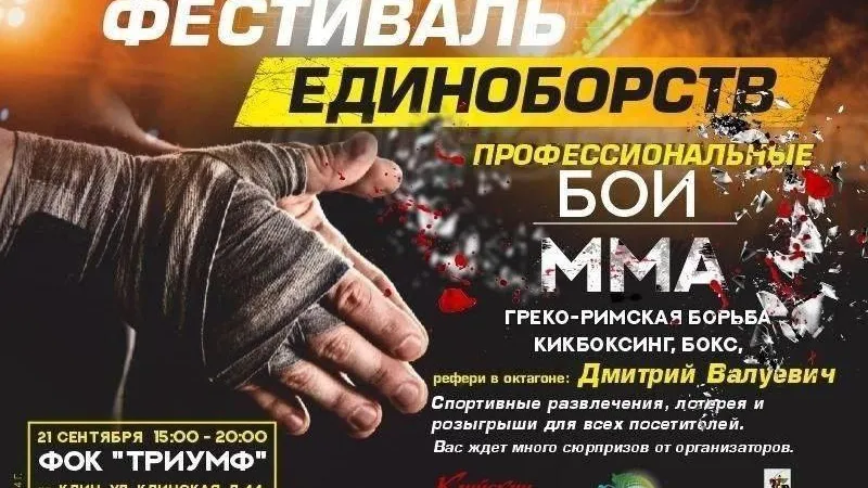 «Главный судья ютуба» Дмитрий Валуевич будет судить бои ММА в Клину