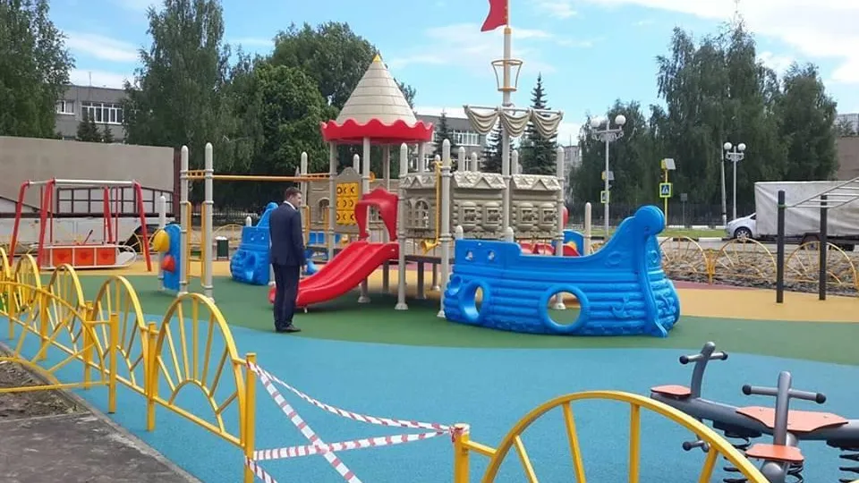 Игровую площадку для детей‑инвалидов откроют в Электрогорске 1 июня