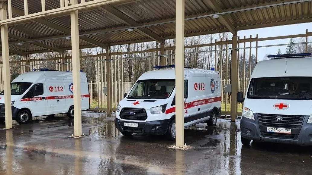 Три новые машины скорой помощи поступили в Солнечногорск