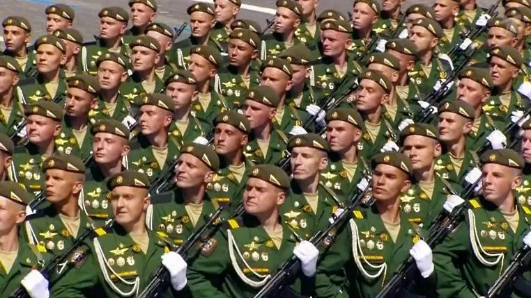 Военные инженеры из Красногорска приняли участие в параде Победы на Красной площади