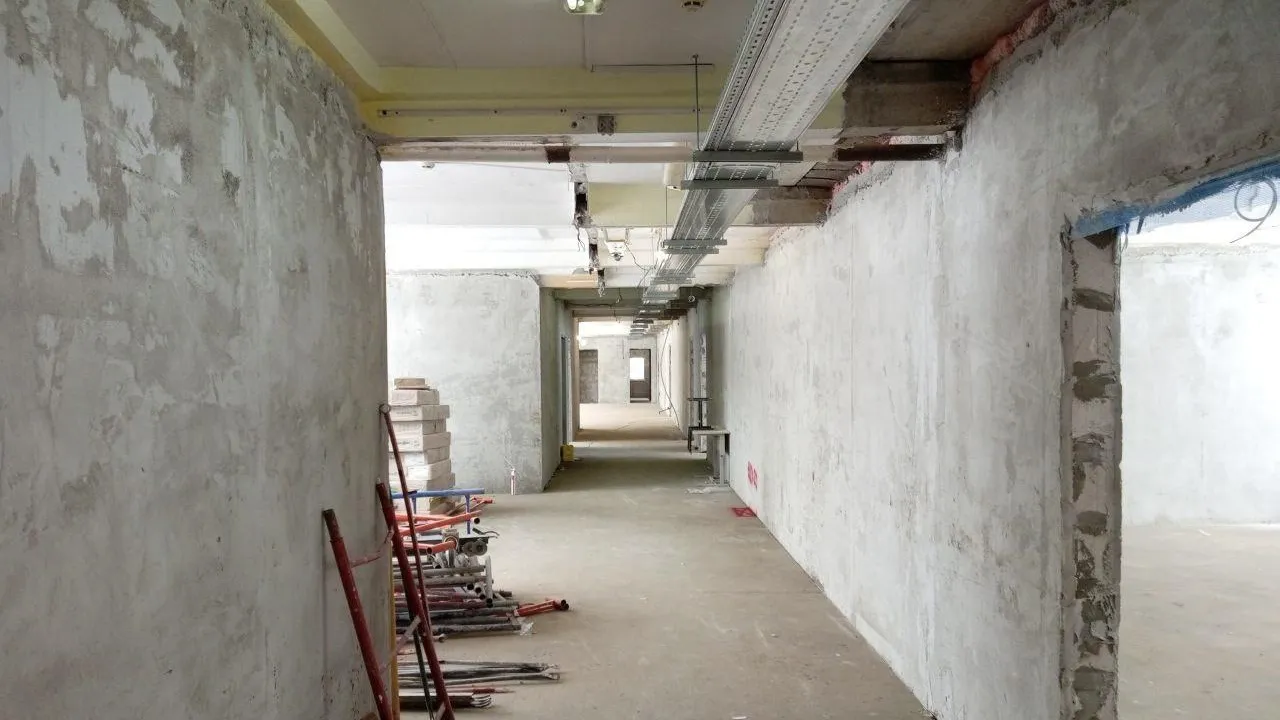 В Серпухове продолжают капремонт Липицкой школы