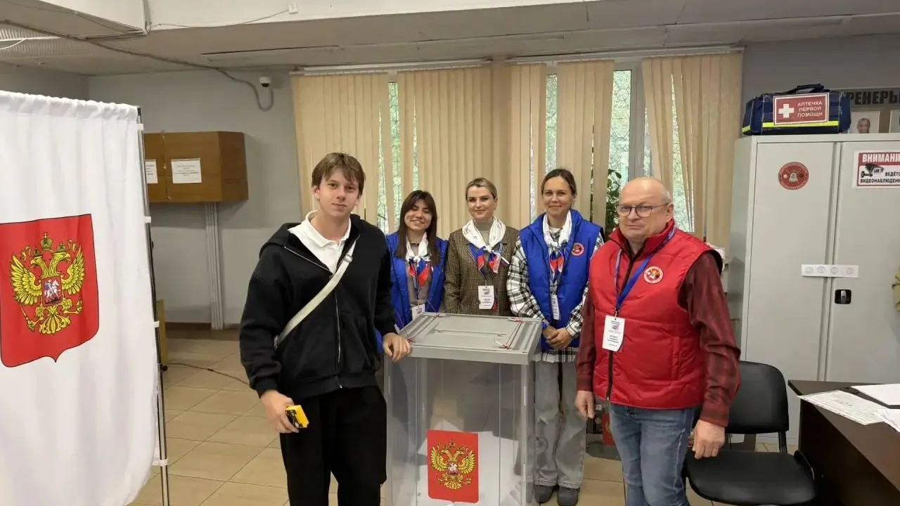 В Подольске продолжают голосовать молодые избиратели