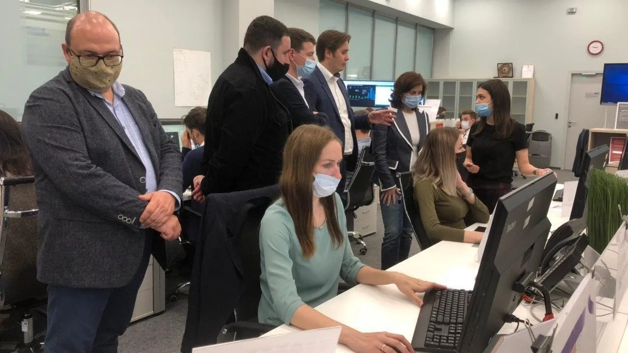 Делегация из Мурманской области ознакомилась с работой подмосковного ЦУРа