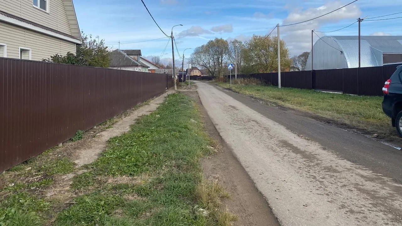 Тротуар могут оборудовать на Авиационной улице Подольска