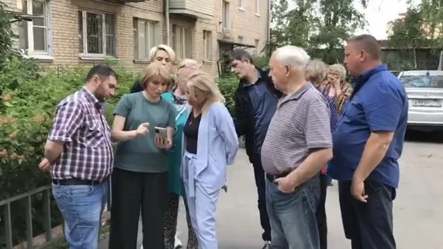 В Красногорске жители встретились с начальником управления ЖКХ по вопросам благоустройства