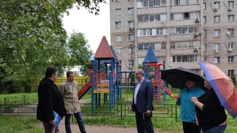 Детскую площадку установят в одном из дворов Подольска по просьбе жителей