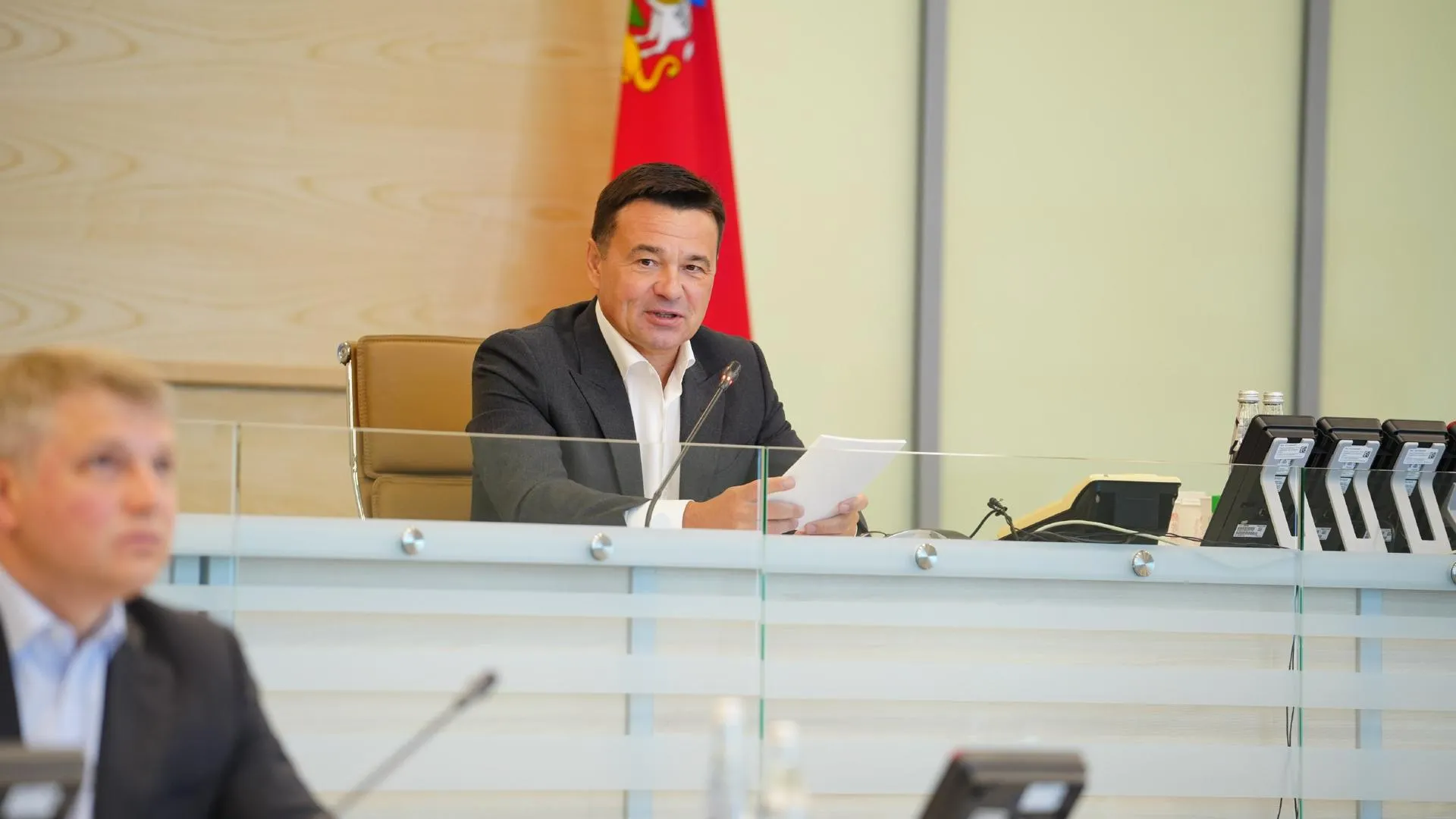 Губернатор Подмосковья поблагодарил Александра Овечкина за поддержку спорта в регионе