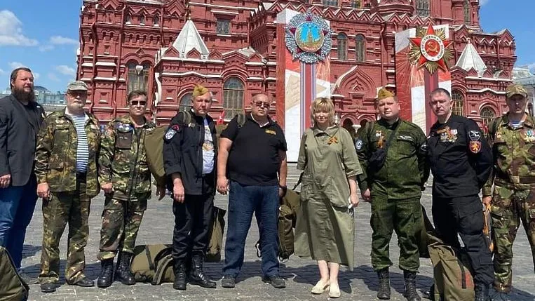Поисковики из Подольска побывали на параде Победы на Красной площади Москвы