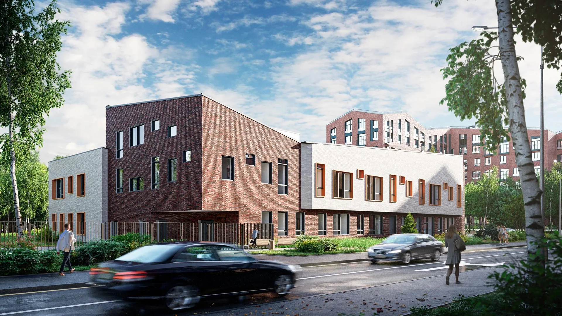 Будущий детский сад в ЖК "Станиславский", д. Поздняково, г.о. Красногорск