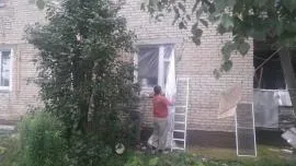 Опоры для укрепления перекрытий установили в доме в Талдоме, где взорвался водонагреватель