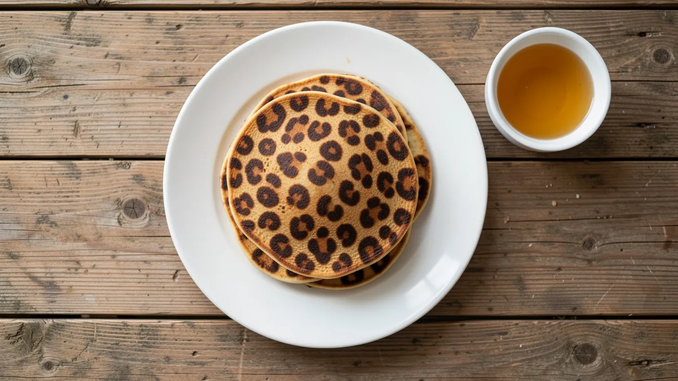 «Леопардовые» блинчики: что это за тренд и как приготовить в домашних условиях
