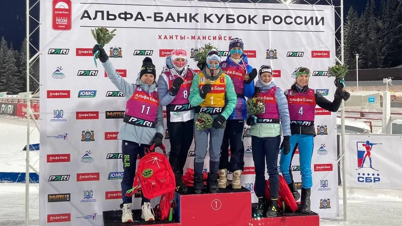 Биатлонистка из Подмосковья выиграла бронзовую медаль на этапе Кубка России