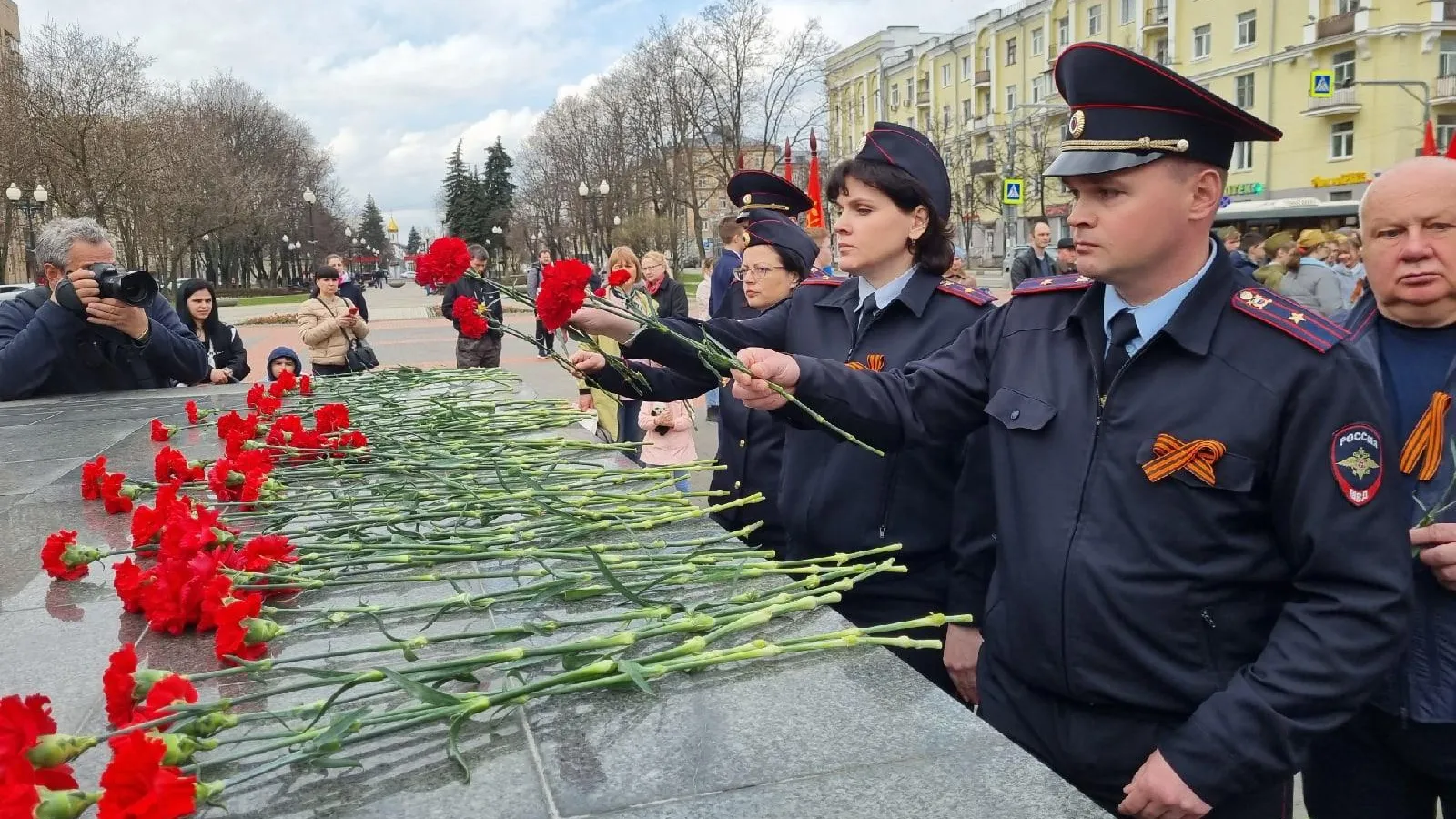 Полицейские Балашихи присоединились к акции «Дети Войны» в преддверии Дня Победы