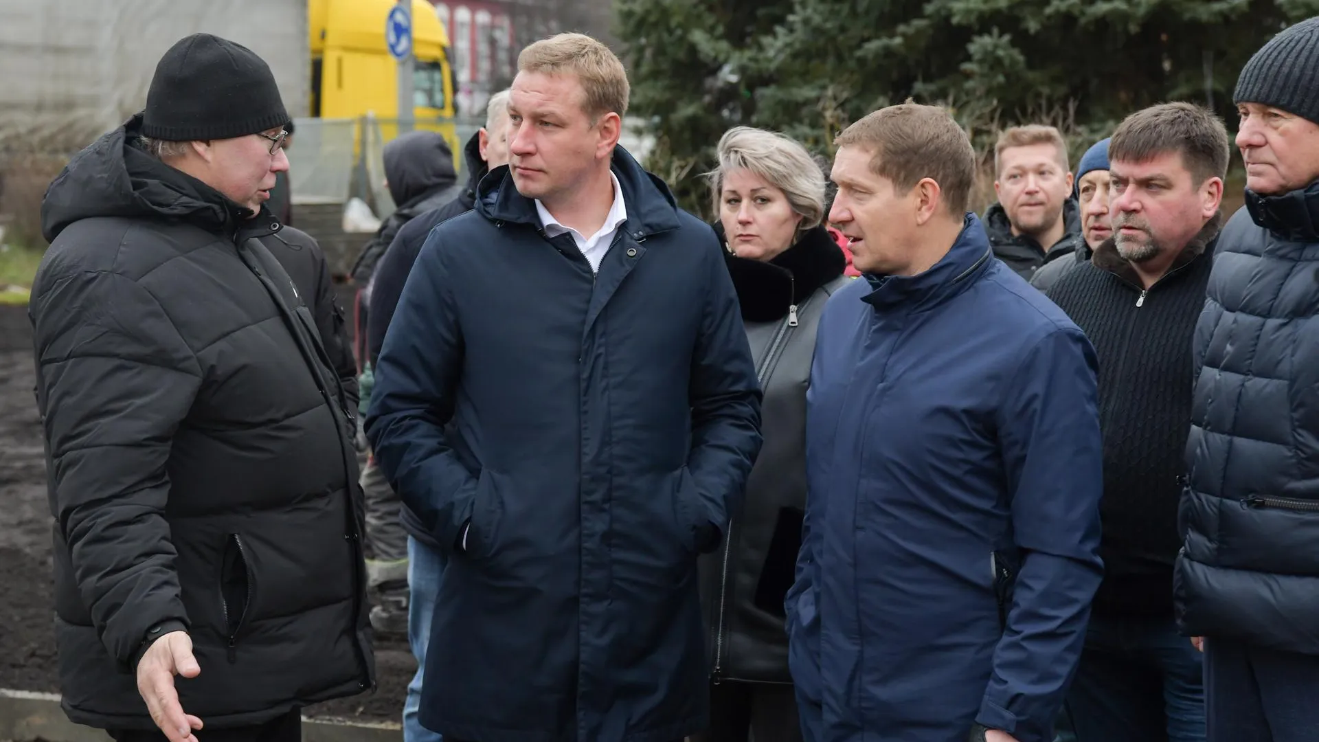 Готовность благоустройства сквера имени генерала Кузнецова в Яхроме — 80%