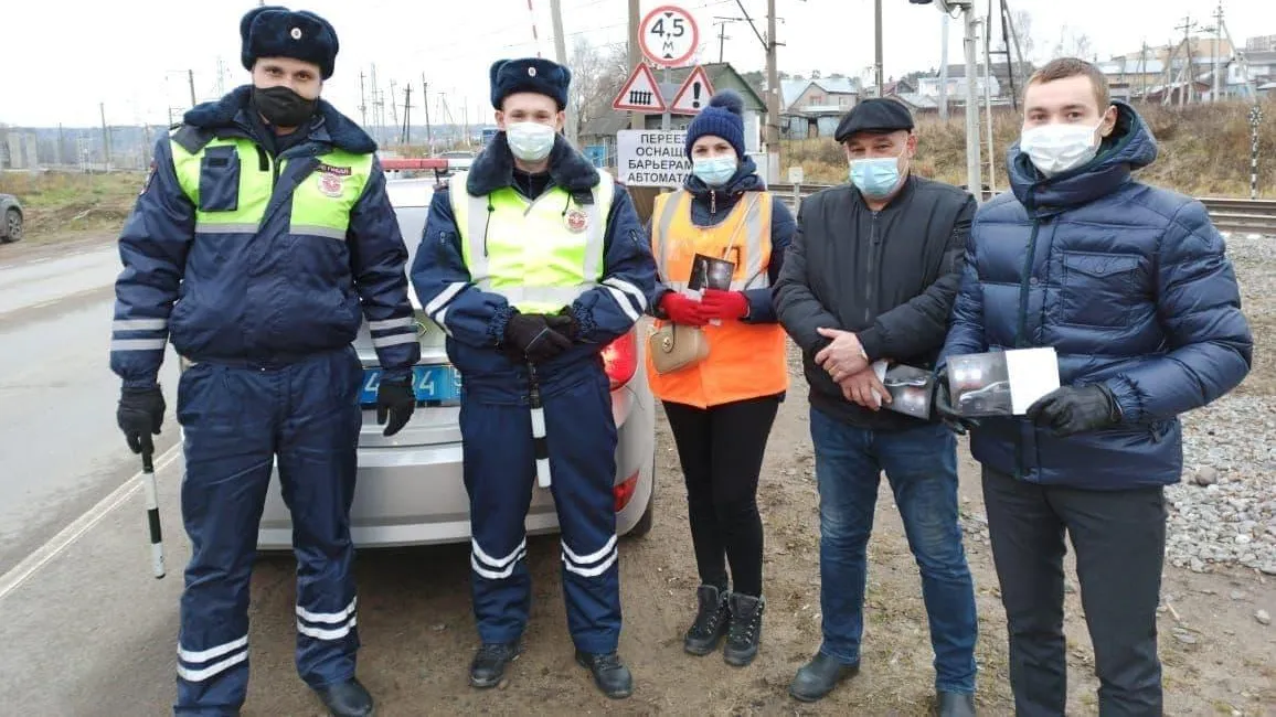 Рейды по соблюдению правил безопасности провели на ж/д переездах в Одинцовском округе